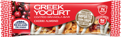 cherry almond greek yogurt garanola bar