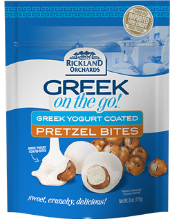 greek yogurt coated pretzels
