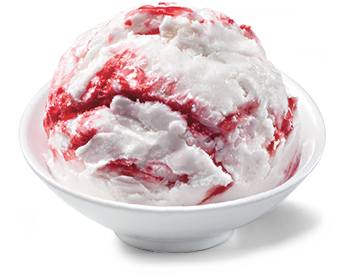 vanilla raspberri frozen greek yogurt gelato